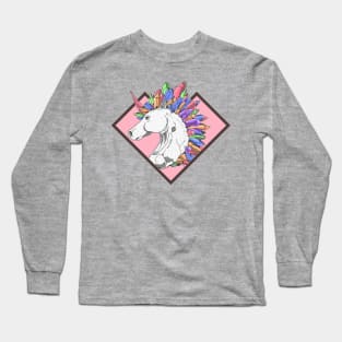 Unicorn Quartz Hair Long Sleeve T-Shirt